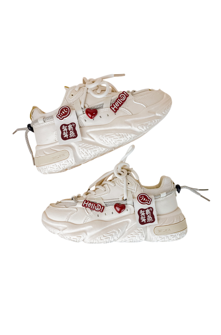 Bercy – Baskets basses blanches - Gena Campbell