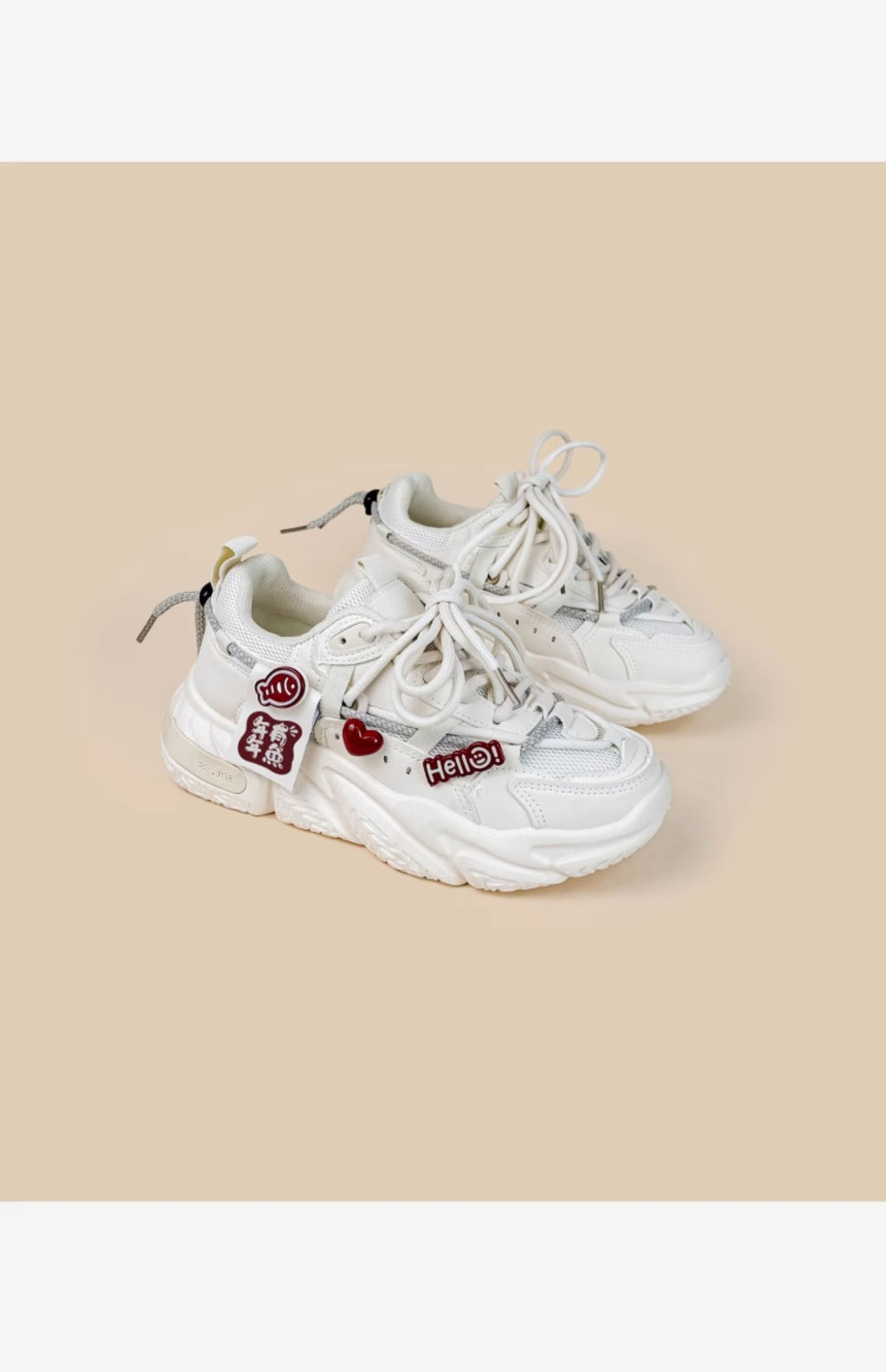 Bercy – Baskets basses blanches - Gena Campbell