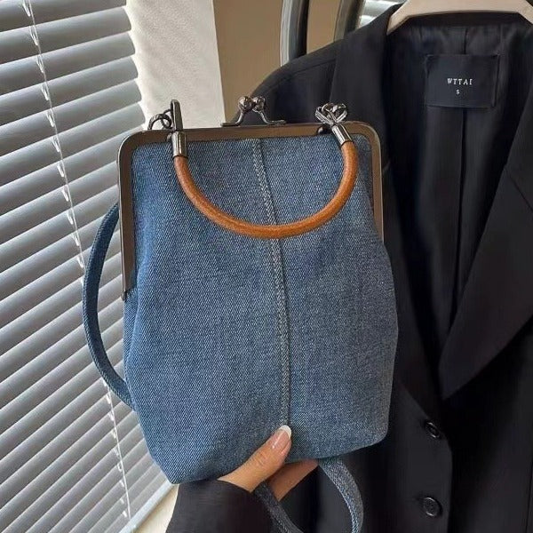 Pajol – Sac bandoulière en jean & esprit urbain - Gena Campbell
