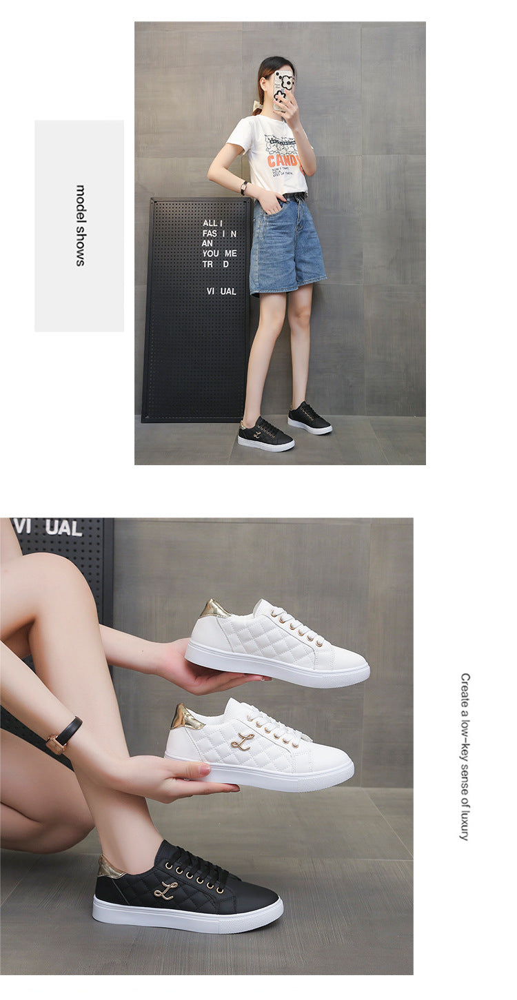 Little white shoes for women, lightweight,.