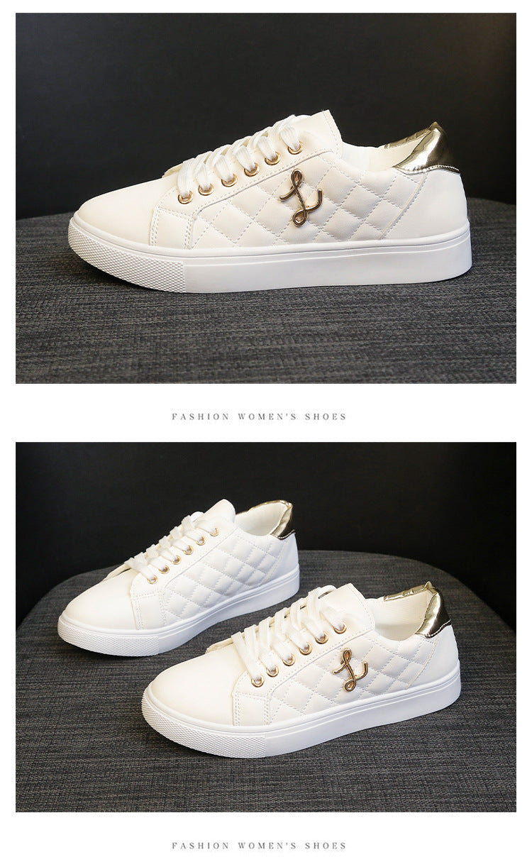 Little white shoes for women, lightweight,.