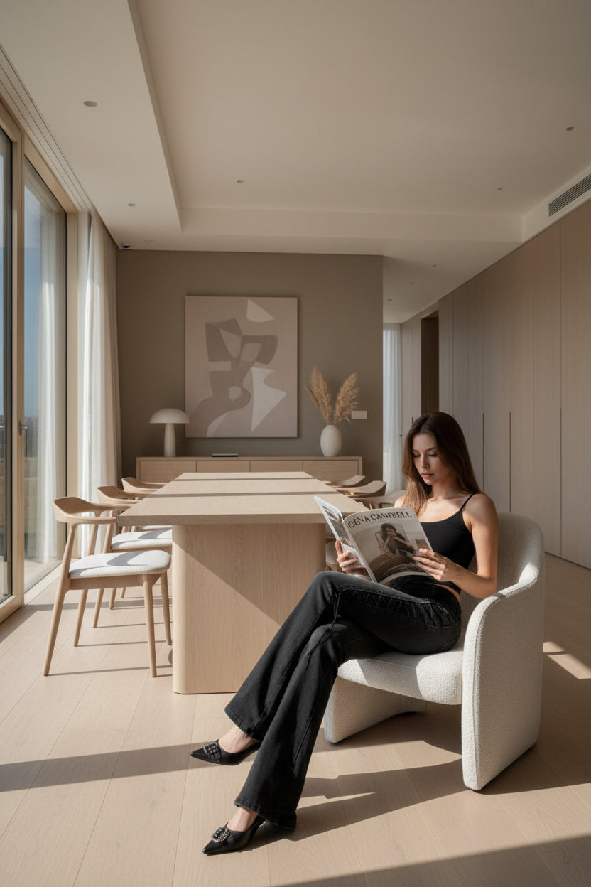 Washed Distressed Side Lace-Up Flare Jeans