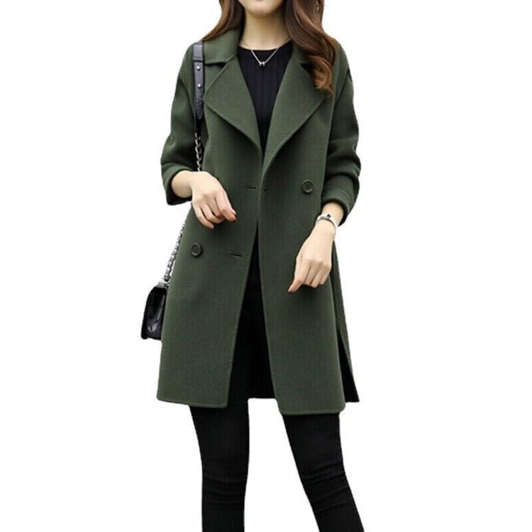Montréal Wool Coat – Ligne Montréal | Manteau Double‑Boutonnage Élégant