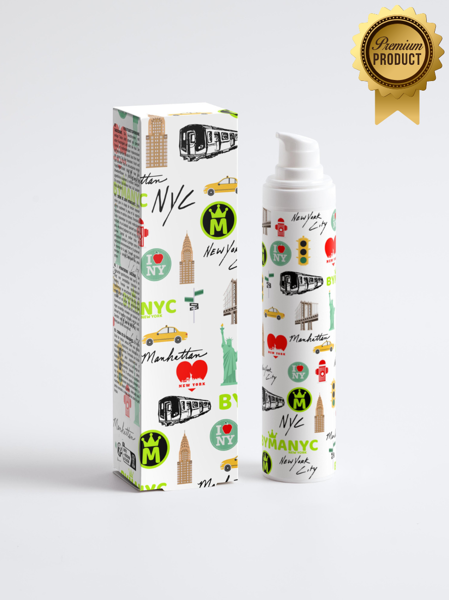 BYMANYC ® New York, Gel Hydratant Sans Huile Écologique | BYMANYC ® New York