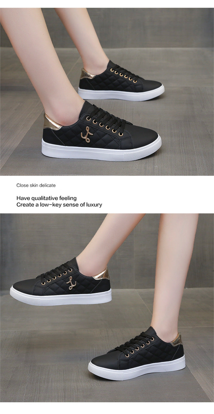 Little white shoes for women, lightweight,.