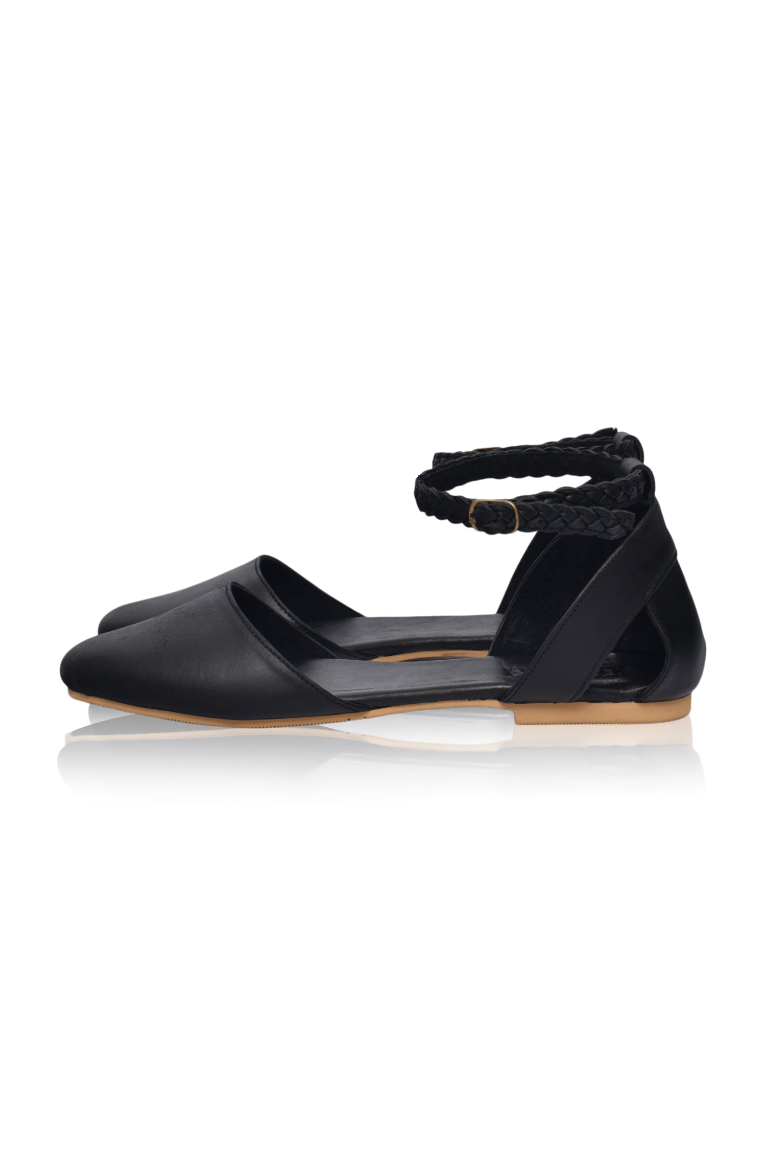 Paris Leather Ballet Flats – Ligne Paris | Ballerines Cuir Chic Femme