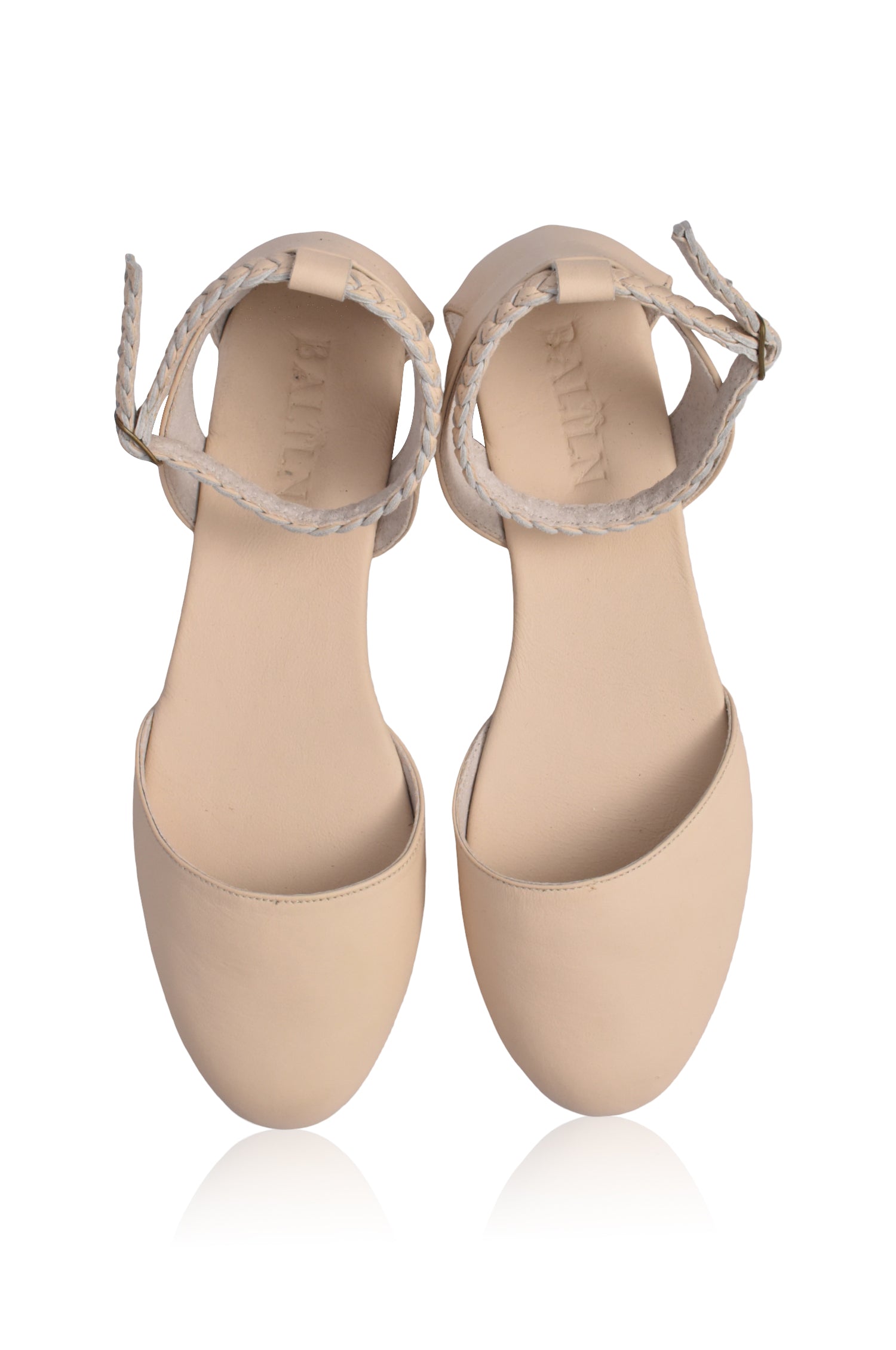 Paris Leather Ballet Flats – Ligne Paris | Ballerines Cuir Chic Femme