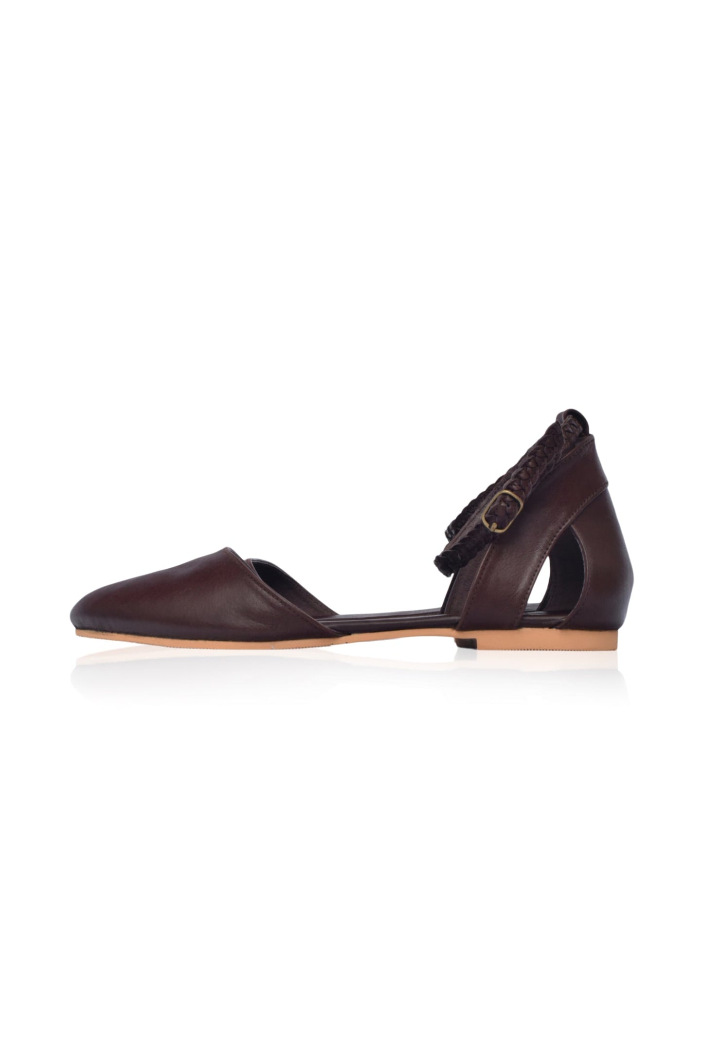 Paris Leather Ballet Flats – Ligne Paris | Ballerines en Cuir Chic Femme