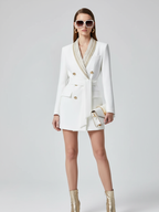 BYMANYC ® New York, UPPER EAST SIDE Jeweled Chain Blazer Dress BYMANYC ® New York