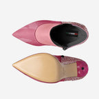 BYMANYC ® New York, Vegan Heeled Shoe Women BYMANYC ® New York Tribeca Blush Twist