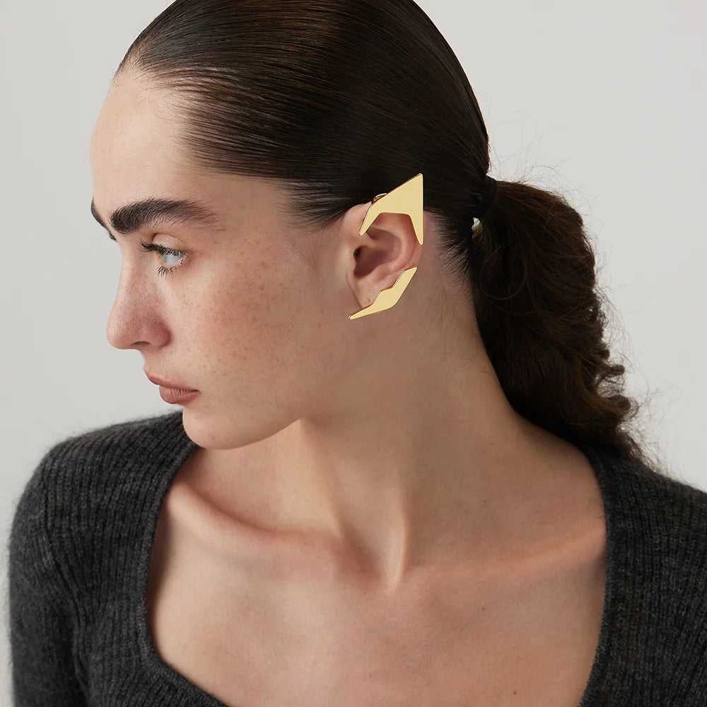 BYMANYC ® New York, BOUCLES D'OREILLES FEMME Couleur Or CHELSEA - BYMANYC ® New York