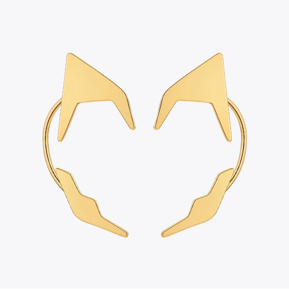 BYMANYC ® New York, BOUCLES D'OREILLES FEMME Couleur Or CHELSEA - BYMANYC ® New York