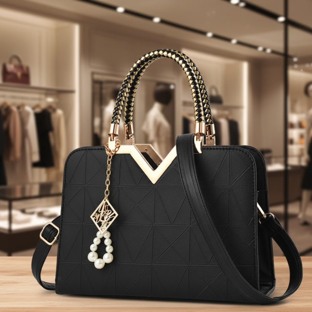 Gramercy Pearl Satchel – Manhattan Chic Collection BYMANYC® New York