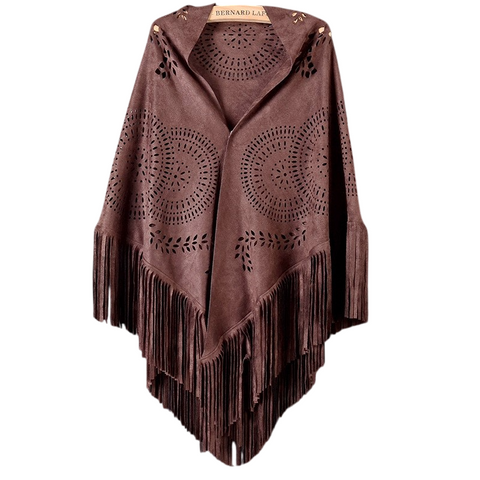 Vauvenargues – Écharpe-châle tricotée & élégance enveloppante