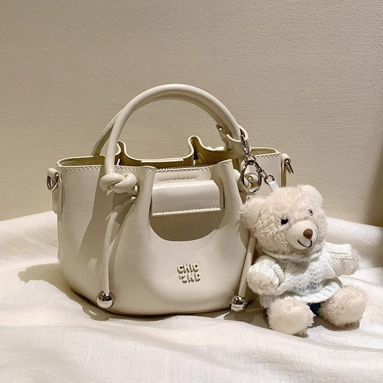 Bear Portable Shoulder Messenger Bag