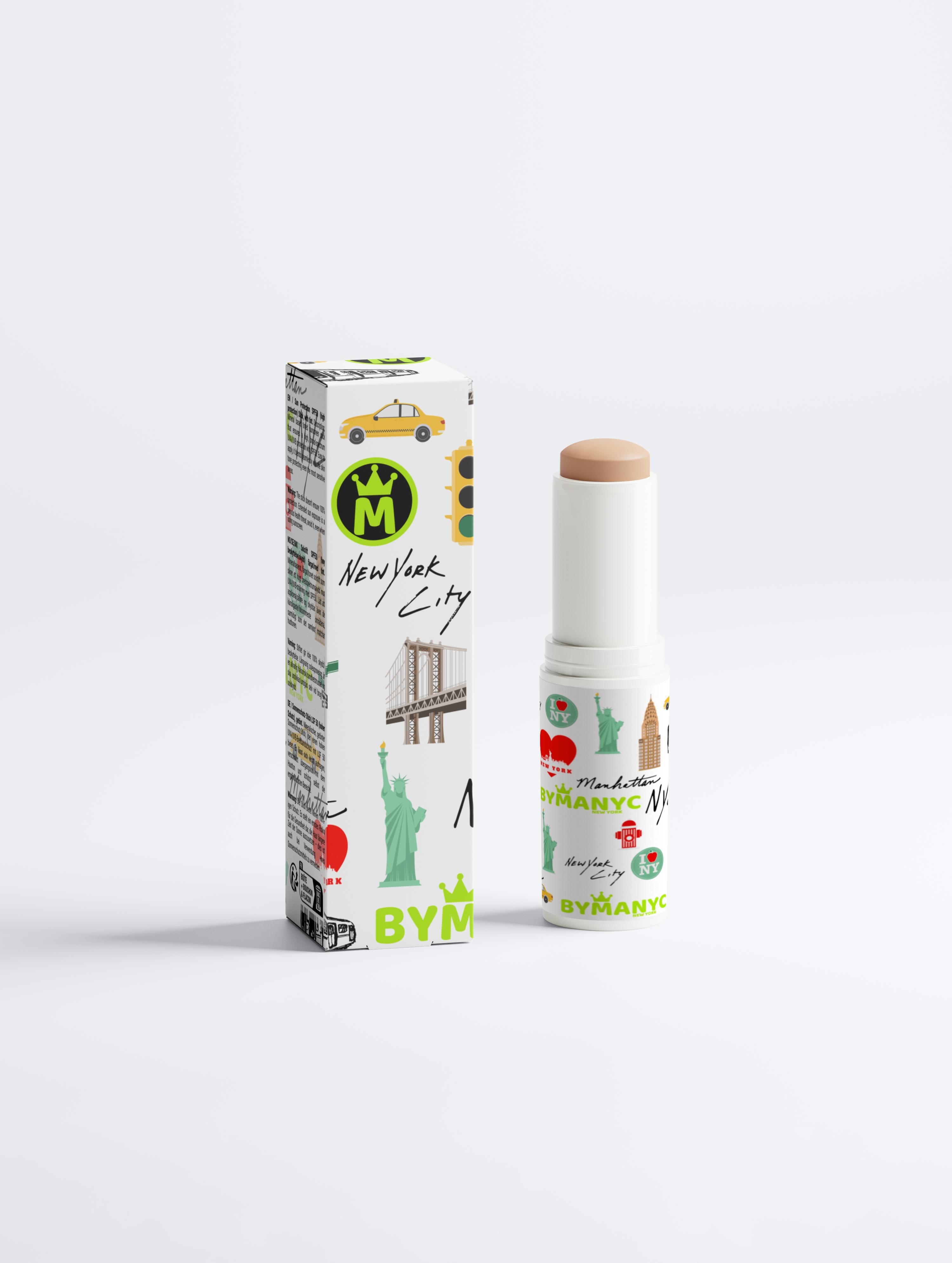 BYMANYC ® New York, Stick Solaire Teinté Vegan SPF50 – BYMANYC ® New York